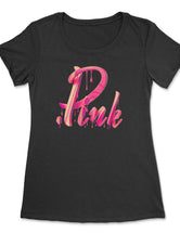 Liquid Pink Women Cut Tee