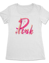 Liquid Pink Women Cut Tee