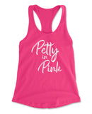 Lipstick Stacked Racerback Tank