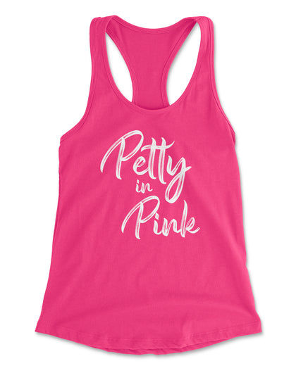 Lipstick Stacked Racerback Tank