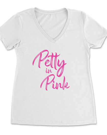 Lipstick Stacked V-Neck